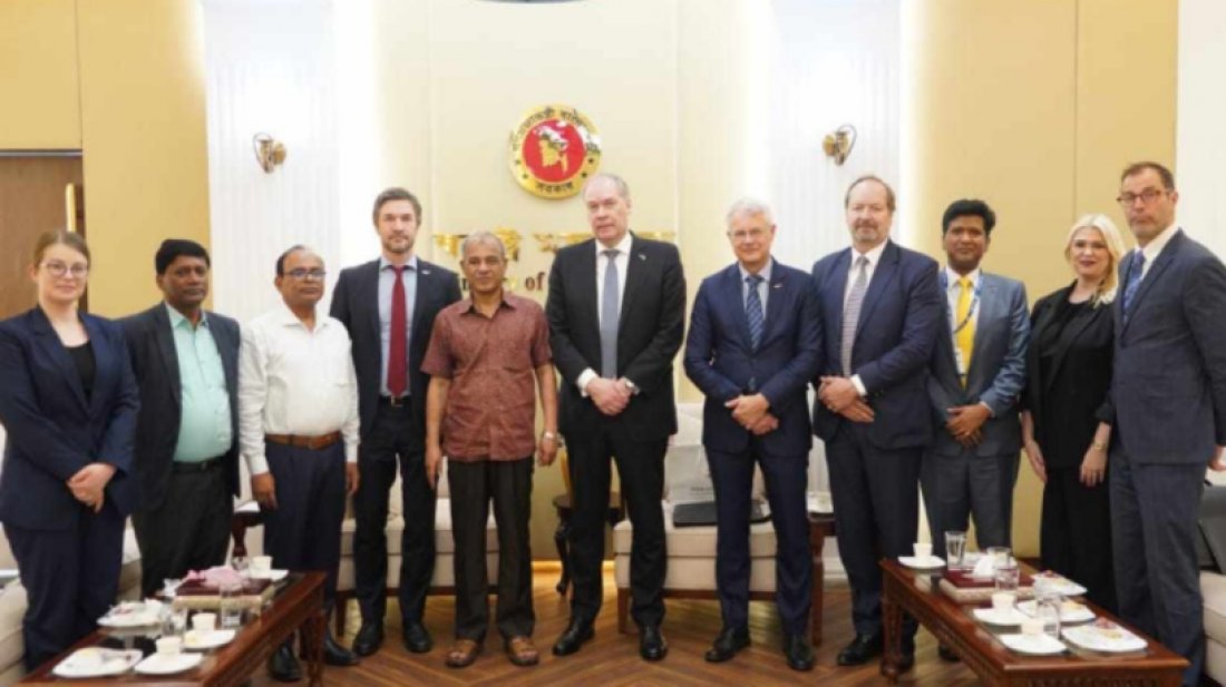 বাংলাদেশে ফিনল্যান্ডের দূতাবাস খোলার অনুরোধ স্বরাষ্ট্র উপদেষ্টার